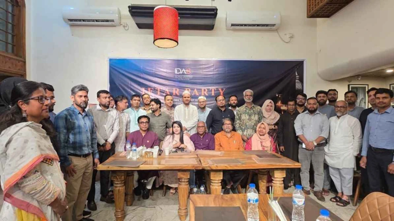 গুলশানে আইড্যাবের ইফতার ও দোয়া মাহফিল অনুষ্ঠিত